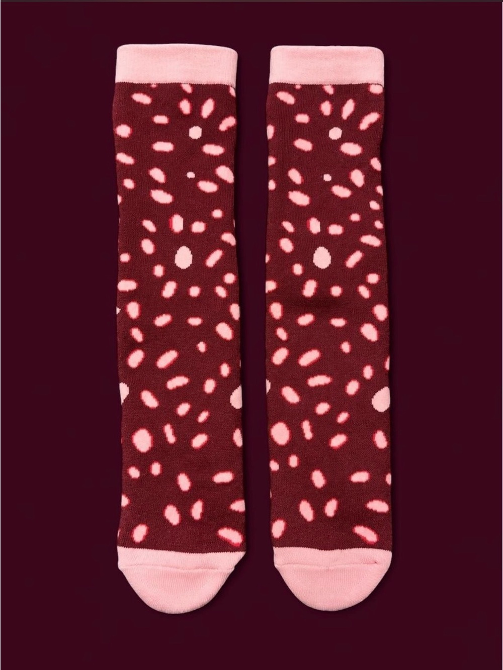 Pepperoni Print Crew Socks